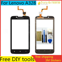 Tools+4.5″ Original Mobile Phone Touch Screen Sensor Digitizer Glass Panel For Lenovo A328 A328T Top Touchscreen Highscreen