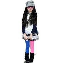 New Fashion Lovely Baby Kid Girl Sock Toddler Patchwork Pantyhose Socks