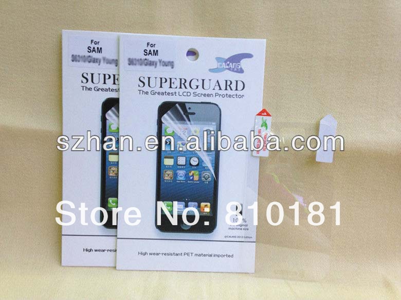 100pcs/lot High quality Guard LCD Clear front Screen Protector Film For Samsung Galaxy E5