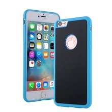 100pcs/lot Free shipping 4colours Antigravity adorption Wall-Magic sticky silicone back cover case for iphone 6 6s plus 5.5″