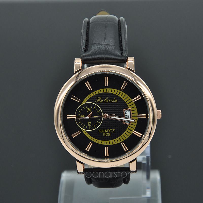 2015 NEW Wrist Watch Men s Round Fashion Luxury Quartz Analog Watches Men Sports Wrist Watch