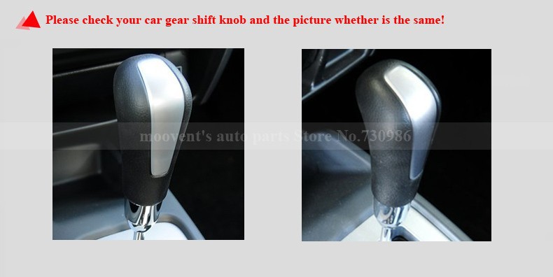 for Suzuki Jimny Swift Grand Vitara Automatic Black Leather Gear Shift Knob Cover Black Red Blue Thread