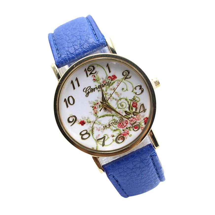 Гаджет  Montre Geneva Quartz-Watch Women Casual Clocks Wristwatch Women