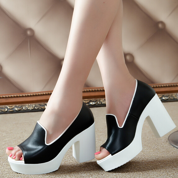 http://g02.a.alicdn.com/kf/HTB1K_D.HVXXXXXpXXXXq6xXFXXX9/Best-Quality-New-Black-White-Pink-Women-Genuine-Leather-Chunky-High-Heel-Shoes-Platform-font-b.jpg