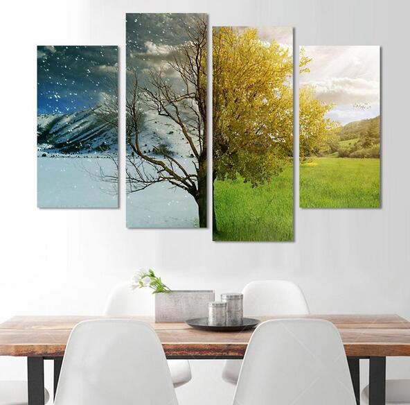 Winter boom foto koop goedkope winter boom foto loten van chinese ... Woonkamer decoratie winter