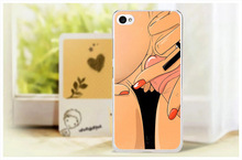 Popular Painting Fashion Stylish Cartoon Sexy Girls Case Cute Colored Drawing Hard Plastic For Lenovo S90