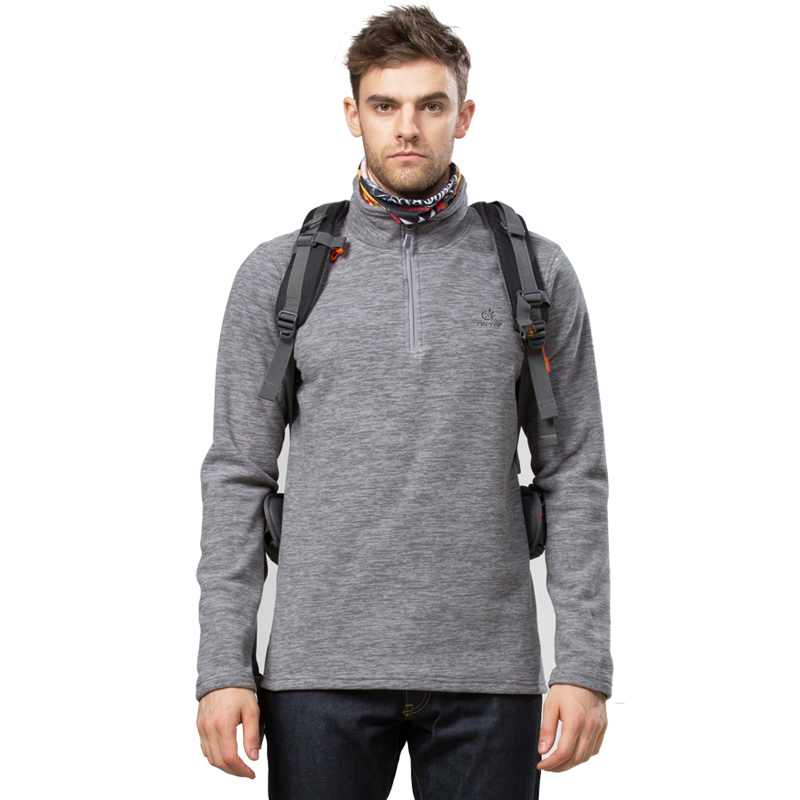 Casual outdoor sport running sweater windproof thermal autumn winter male mens for man cationic pullover fleece softshell COAT
