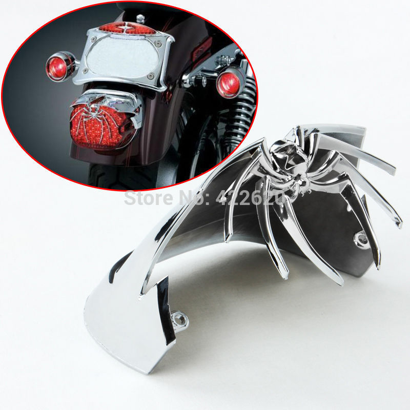 Motorcycle Custom Parts Brand new Kuryakyn CHROME WIDOW TAIL LIGHT