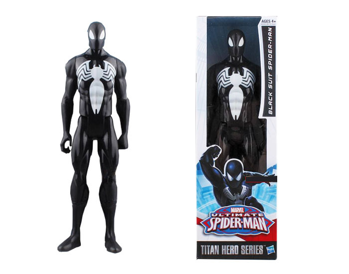 Hasbro Figurine Spiderman : Spiderman noir pas cher reduction Hasbro Figurine
