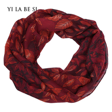 Brand Scarf Women Luxury Elegant Loop Ring Scarves Ladies Girls Plaid and Printed Chiffon Scarf For Women Echarpes NM034