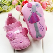 Infant Boy Girl Crib Shoes Soft Bottom Toddler Lace up Sneaker Baby Shoes 0 18M