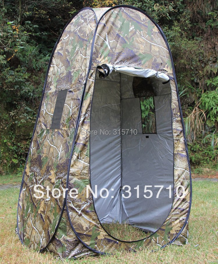 Portable Privacy Shower Toilet Camping Pop Up Tent Camouflage/UV function outdoor dressing tent/photography tent