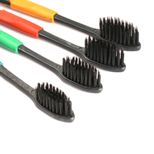 2014 Hot Sell 4PCS Double Ultra Soft Toothbrush Bamboo Charcoal Nano Brush Oral Care ST1