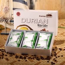 Malaysia coffee town durian white coffee instant cat mountain king cofe Arabica beans Low temperature baking