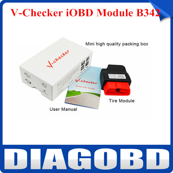 V- iOBD  B342 OBD2    IOS VChecker   IOS   