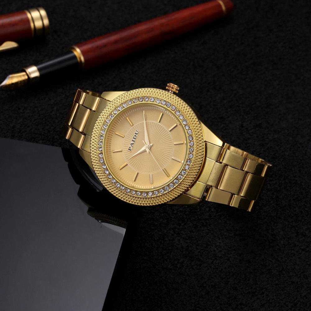 2016 High Quality Women Dress Watch Brand Luxury Fashion Casual Quartz Watch Women Stianless Steel Bling