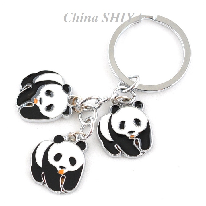 small panda keychain