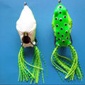 Convenient new Large Frog Topwater Fishing Lure Crankbait Hooks Bass Bait Tackle