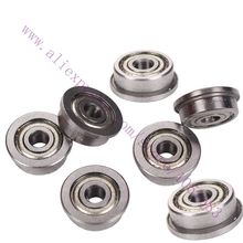 6pcs F623zz Metric Metal FLANGE Ball Bearing(3x10x4mm) +1pc 608zz Bearing ( 8x 22 x 7mm) for kossel800 3d printer Accessories