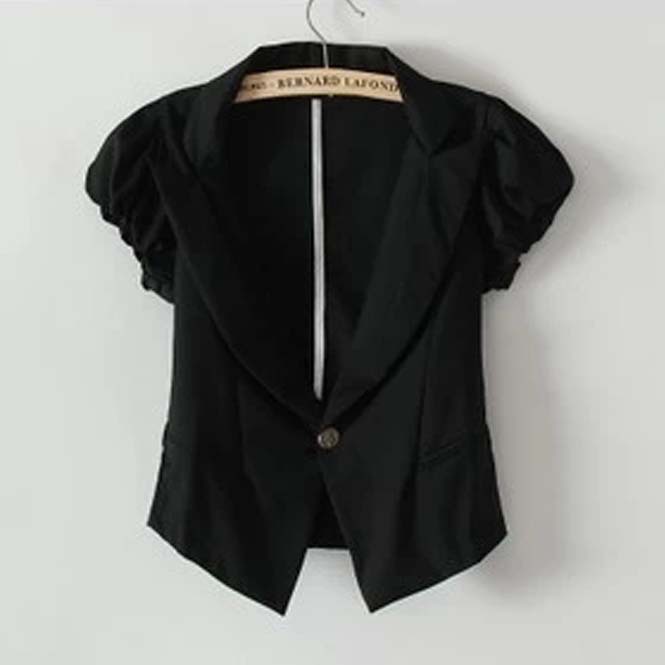 Ladies Short Black Jacket - My Jacket