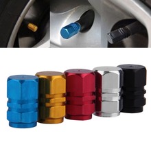 2016 4pcs/pack Theftproof Aluminum Car Wheel Tire Valves Tyre Stem Air Caps Airtight Cover silver color hot sale