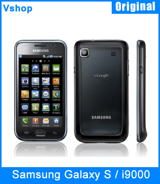 Refurbished Original Samsung Galaxy S i9000 3G SmartPhone 2GBROM 4 0 inch Android 2 1 Support