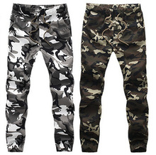 2015 HOT Dnine autumn army fashion hanging crotch jogger pants patchwork harem pants men crotch big Camouflage pants trousers