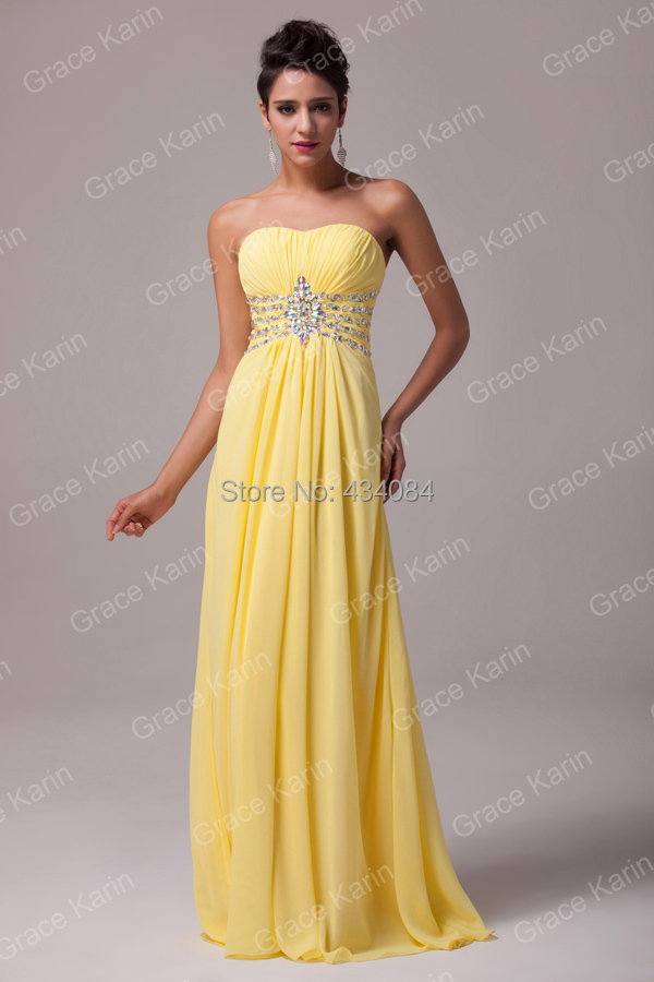 Yellow Bridesmaid Dresses