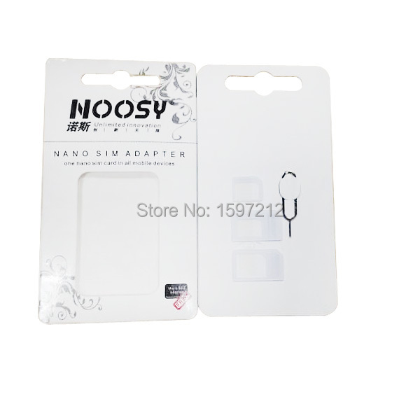 4  1 Noosy Nano Sim   iPhone 6 5 5S 4 4S Galaxy S3    - Sim +    / 
