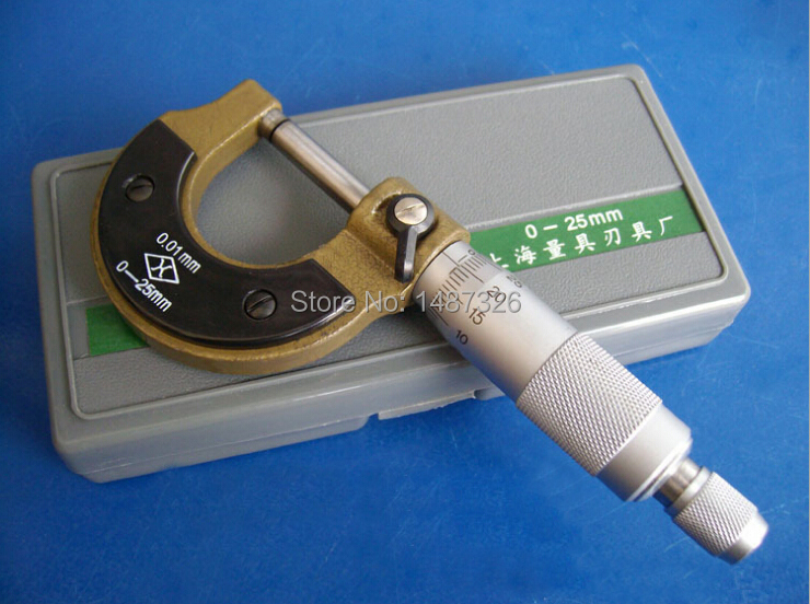 0 25mm Micrometer Jewelers Tools Vernier caliper Watchmaker Hobby Jewelry