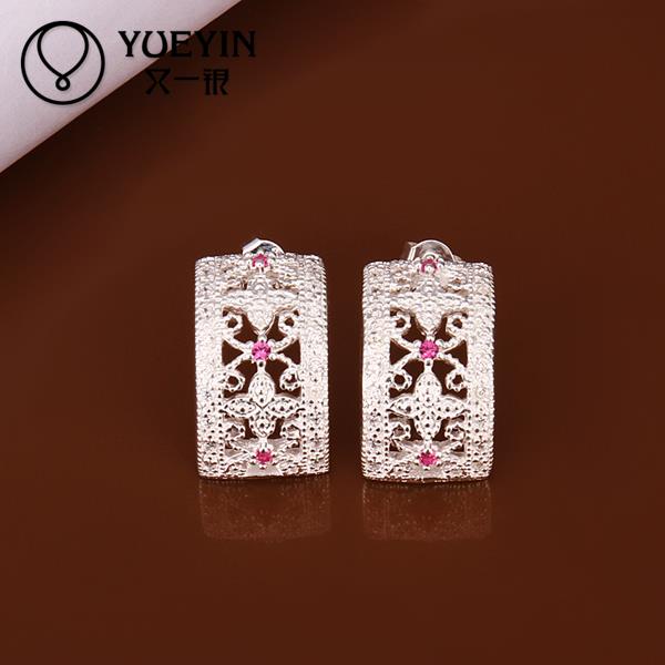 Серьги-гвоздики brincos pendientes 925 + 925 sterling silver earrings