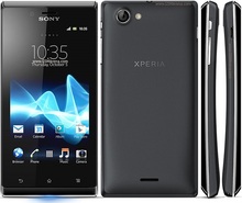 Sony Xperia J ST26i дешевый телефон разблокирована оригинальный Android мобильные телефоны восстановленное