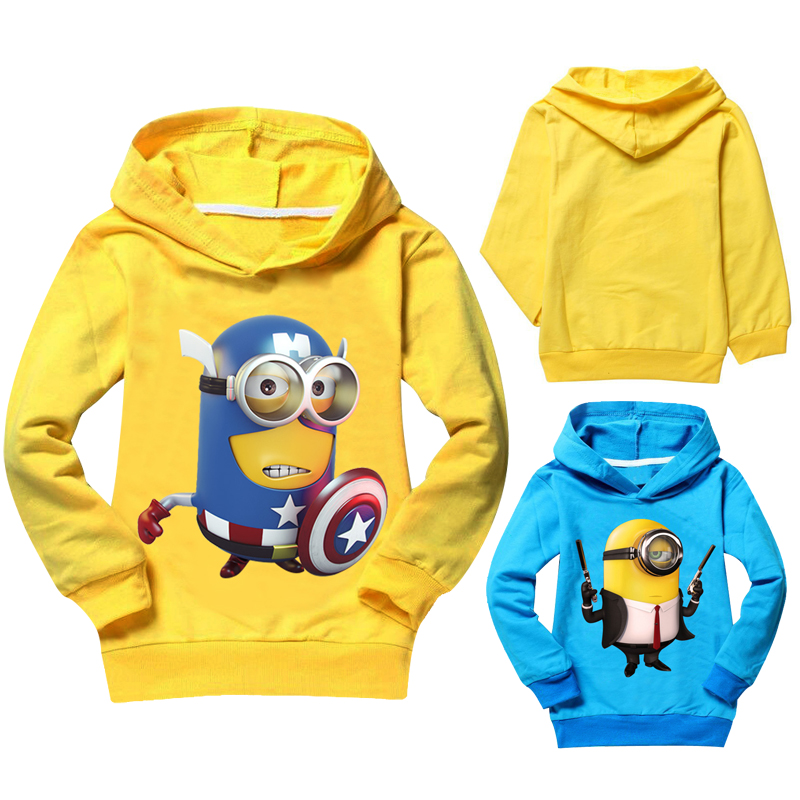 Despicable me boys clothes children t shirts minions clothes cotton girls t-shirt kids long sleeve tops tees baby boy clothing