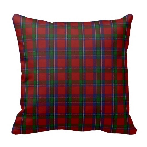 Good Case Stylish Clan Sinclair font b Tartan b font Plaid Pillow Case Size 45x45cm Free