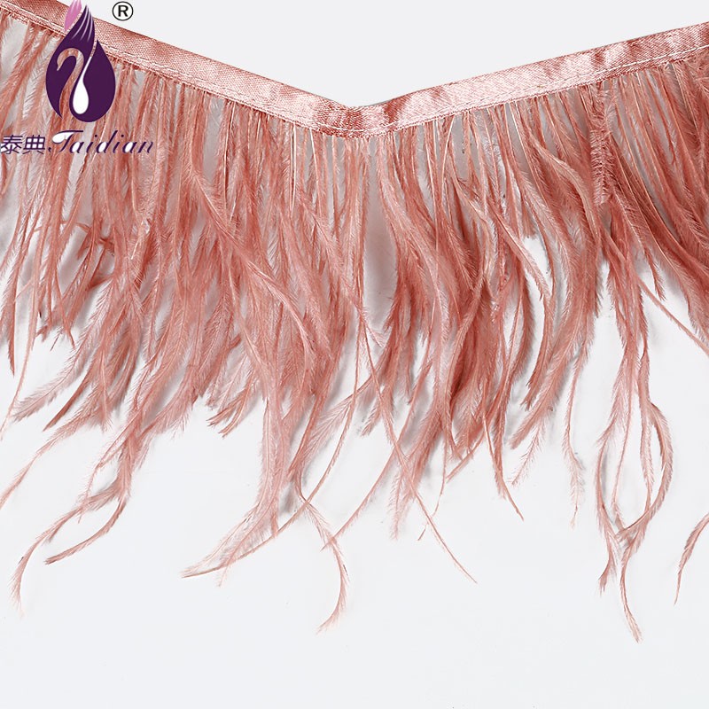feather ribbon trimming fringrFT-016-1#