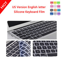 On Promotion Protective Film for Apple Macbook Air Skin Silicone Laptop 11 inch US version English Keyboard Protector Cover