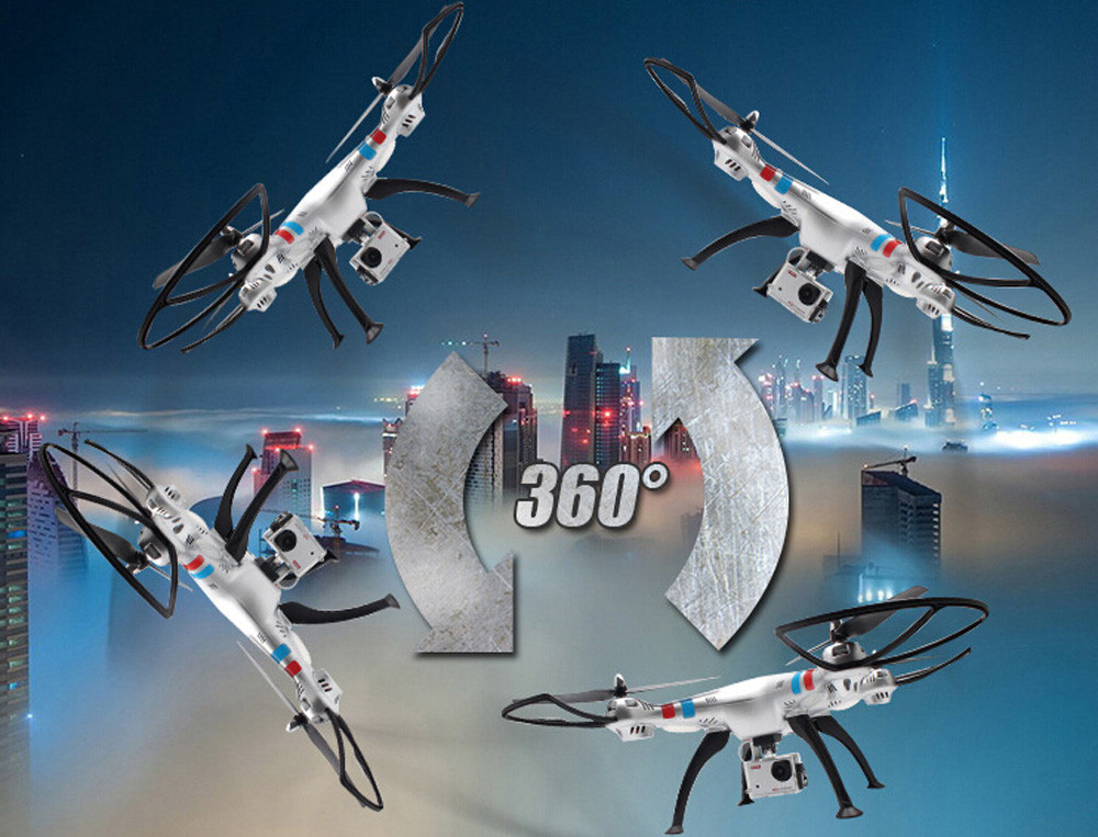 Syma X8G 2.4G 4CH With 8MP HD Camera Helicopter Headless Mode RC