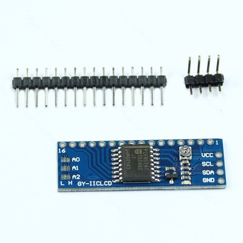 Y71 - Free Shipping 1PC New 5V IIC/I2C Serial Interface Board Module For Arduino 1602 LCD Display