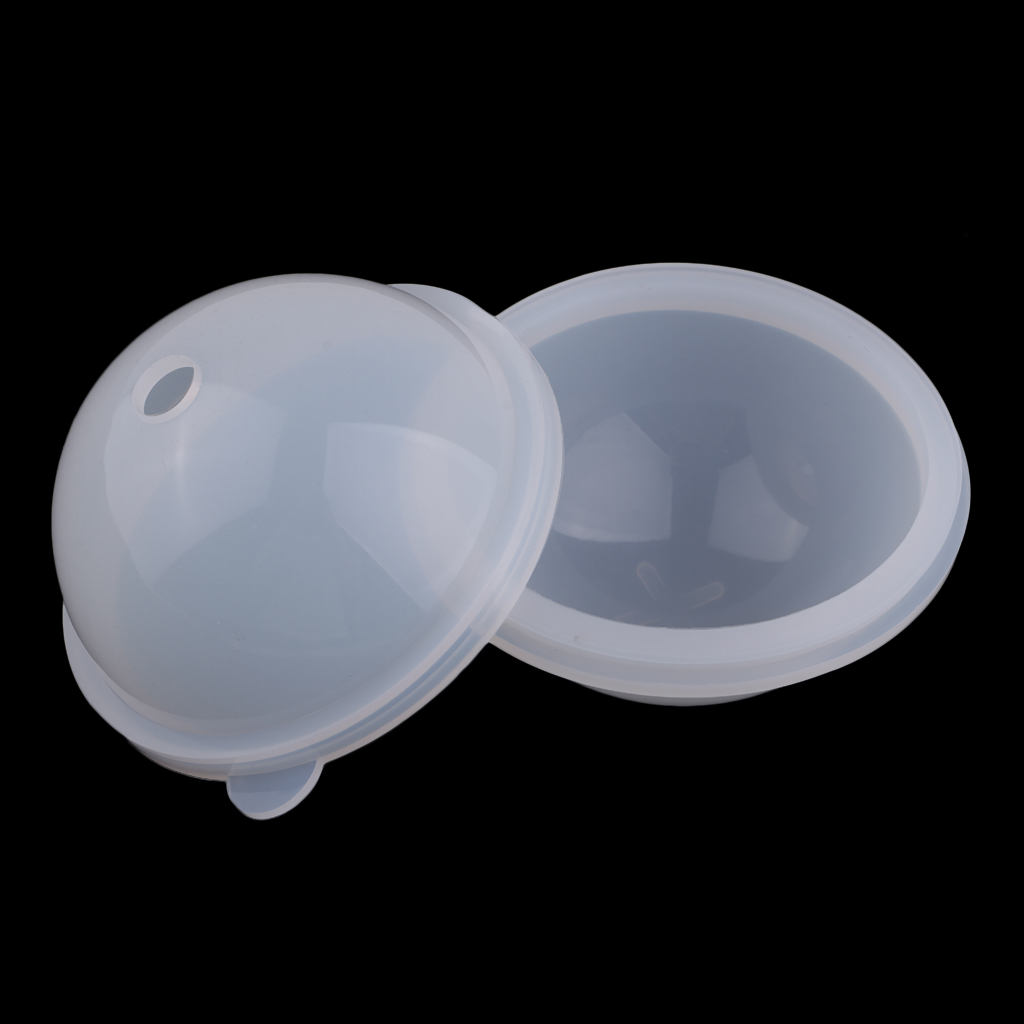 DIY Silicone Sphere Ball Mold Resin Casting Mold Handcraft Home Wedding Party Christmas Ornament Jewelry Making Mould Tools 70//80//90//100mm 70mm