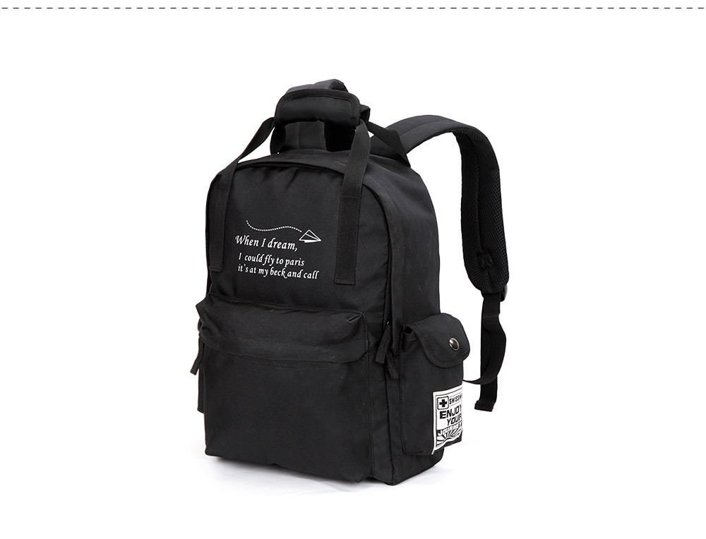 2015 New Fashion Printing School Backpack Swisswin All-match Teenager Girl Boy Backpacks 7