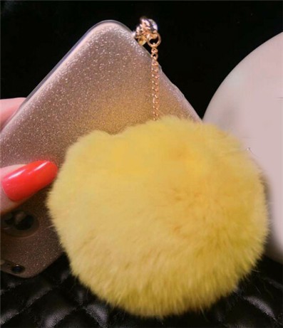 Fashionable universal cell mobile phone lovely rabbit fur cute dust plug For samsung for iphone for htc for nokia Fashionable universal cell mobile phone lovely rabbit fur cute dust plug For samsung for iphone for htc for nokia