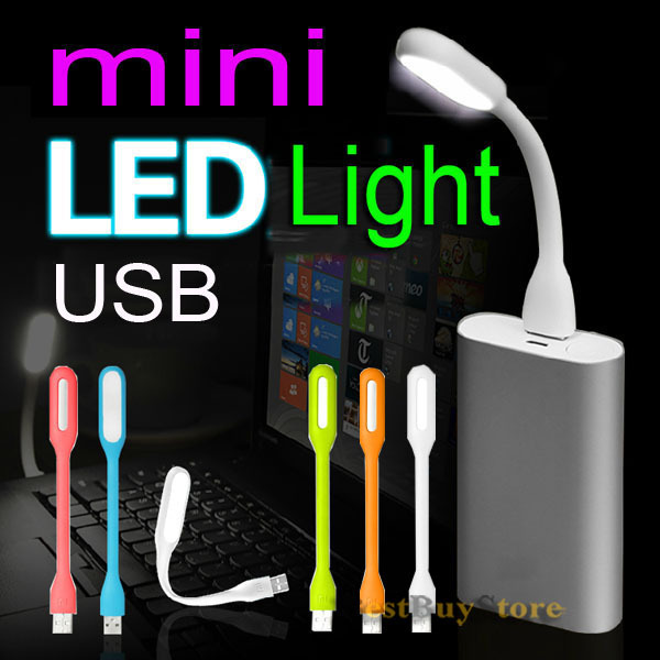 Гаджет  Mini Flexible USB LED Light Lamp For Laptop Computer Keyboard Reading Notebook, 6 colors available in stock now None Компьютер & сеть