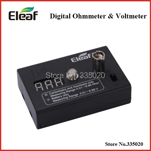 Original Eleaf Digital OhmMeter VoltMeter ohm Reader Atomizer Resistance Tester Ohmmeter Voltmeter Meter Device