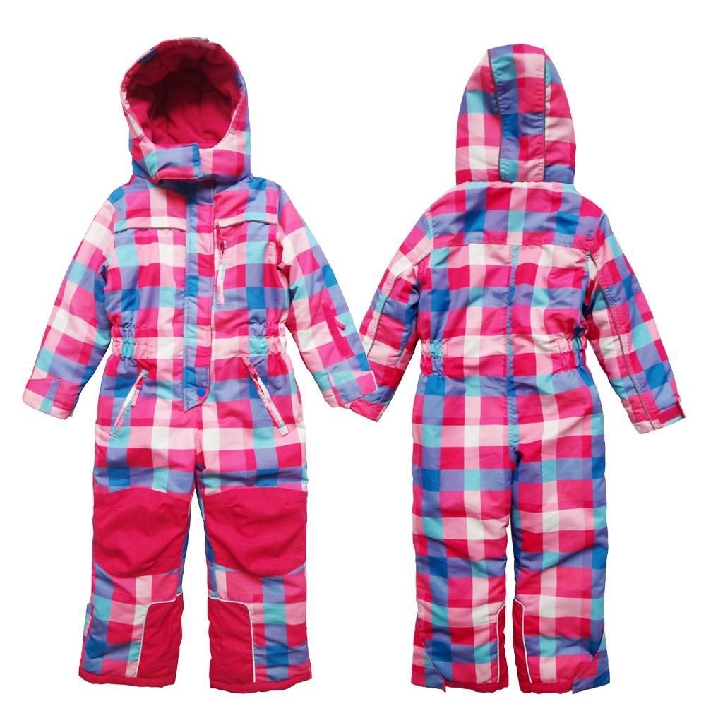 Girl Winter Coat Ski Suit Snow suit One Piece for Toddler Kids Girl Skiing Outerwear Coats