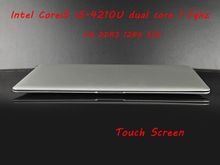 High Quality Intel 4G DDR3 128G SSD 13 3 laptop notebook UltraSlim Core i5 4210U dual