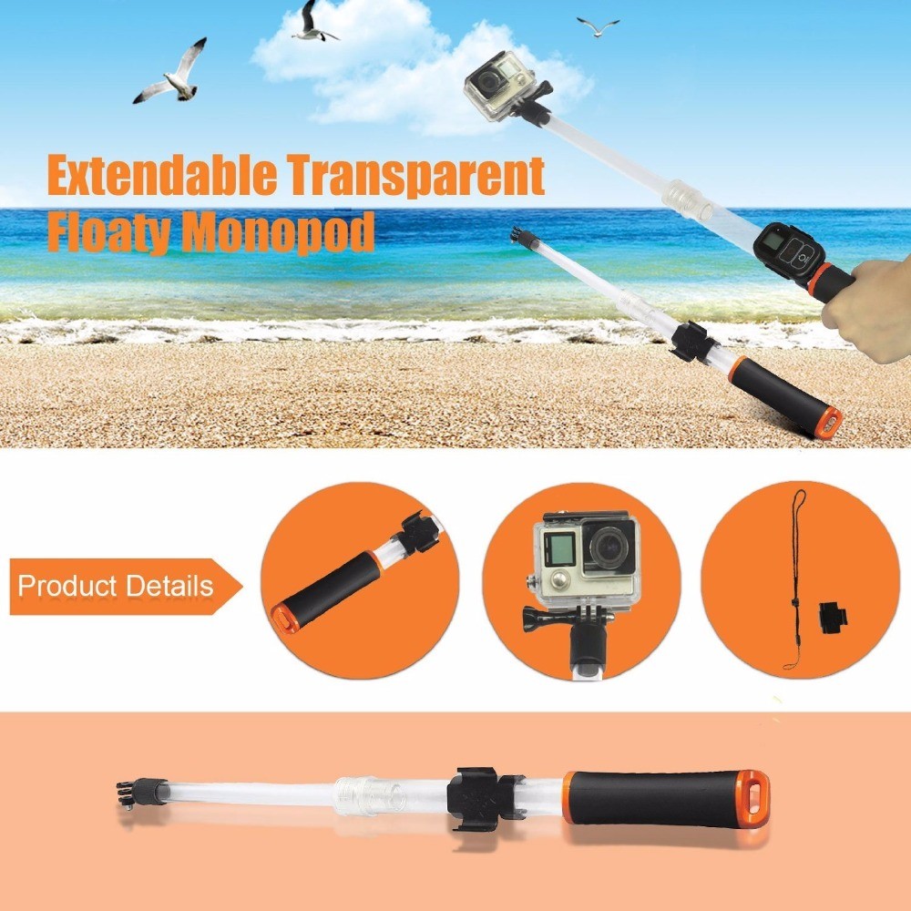 SHOOT-Universal-Floating-Pole-Selfie-Stick-Extendable-Monopod-With-Remote-Clip-for-Gopro-4S-4-3 (2)