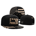 Hot Fashion Hip Hop gorras F kin Problems Brand Black Snapback caps Men Hip Pop Baseball