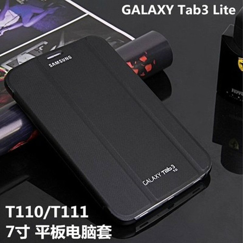    Samsung GALAXY Tab 3 Lite T110 T111   PU  shell   - + freeship