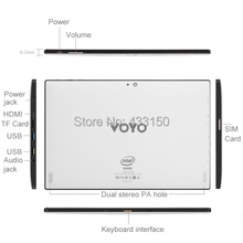 Original VOYO WinPad A9HD 3G 2GB 4GB 64GB Z3735F Quad Core 10 1 inch Windows 8