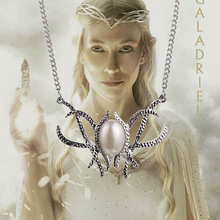 2014 New Hot Movie Jewelry ,The Hobbit Galadriel Fairy Queen Necklace Pendant Chain~DY018